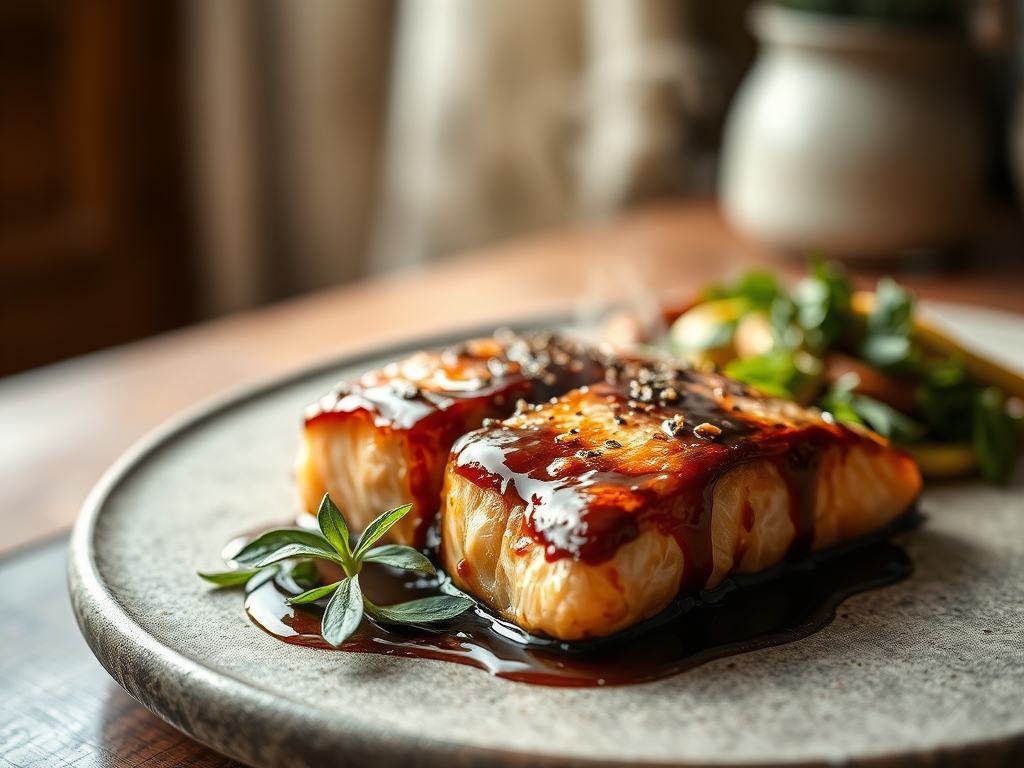 Freshly prepared balsamic glazed salmon recipes