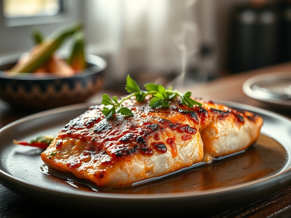 Freshly prepared broiled salmon recipes simple