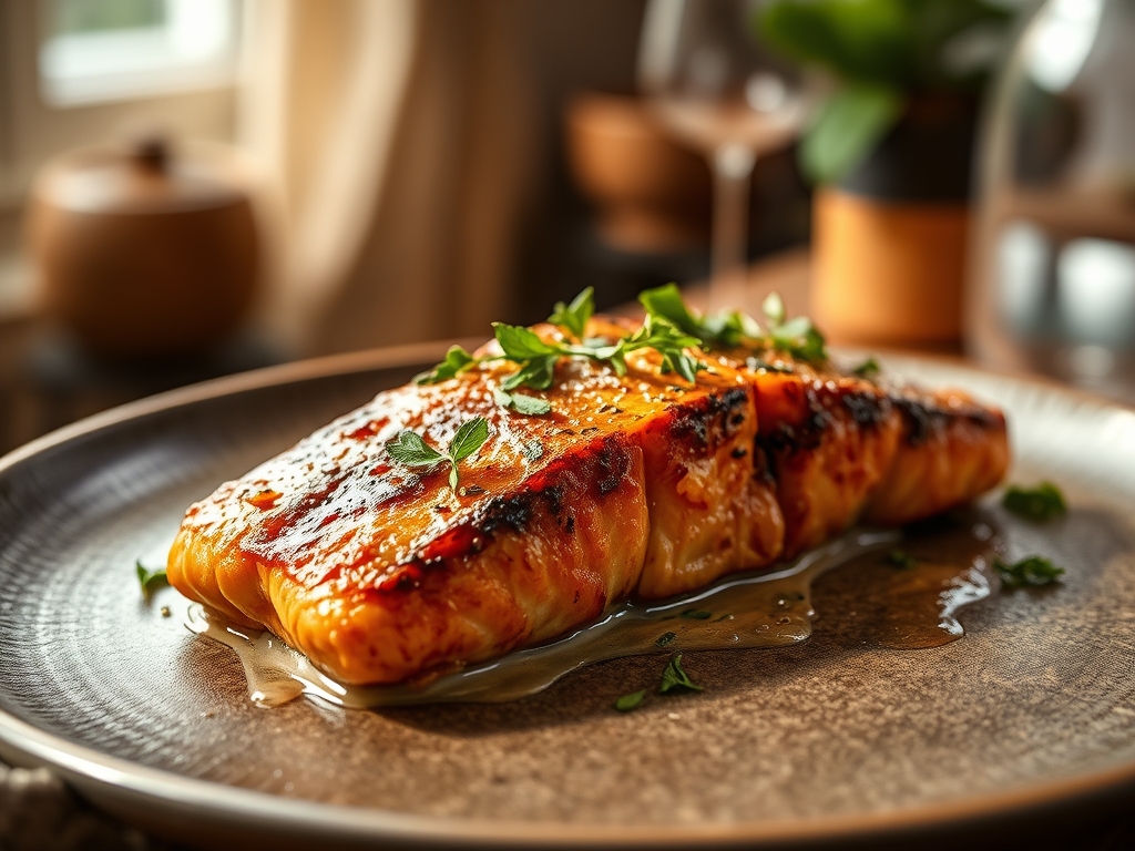 Freshly prepared cooked salmon recipes leftover