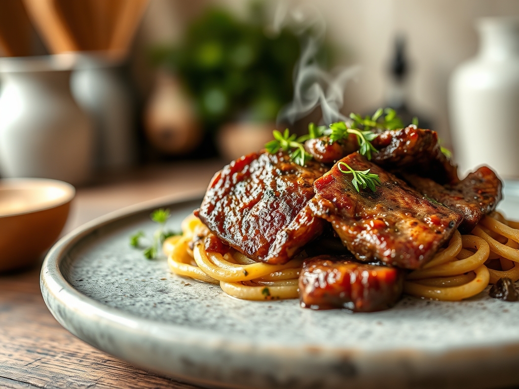 Freshly prepared high protein beef recipes