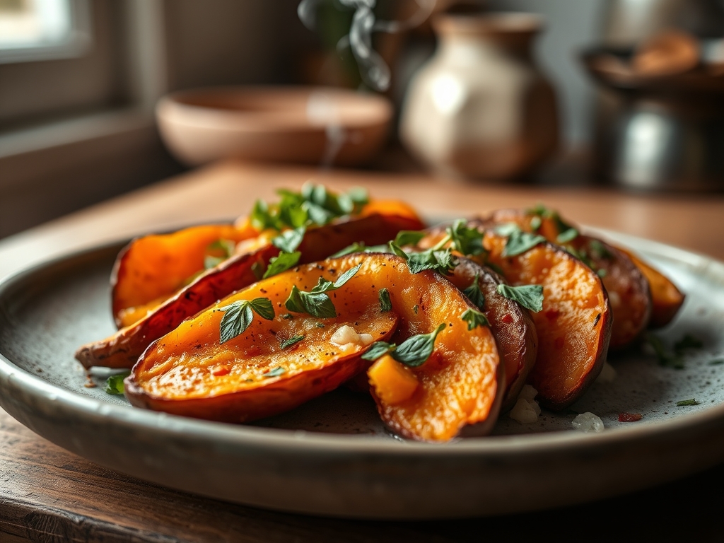 Freshly prepared keto sweet potato recipes