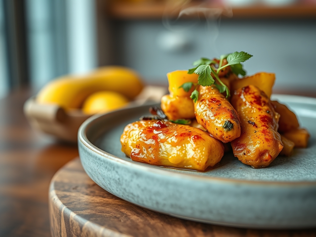 Freshly prepared mango chicken recipes