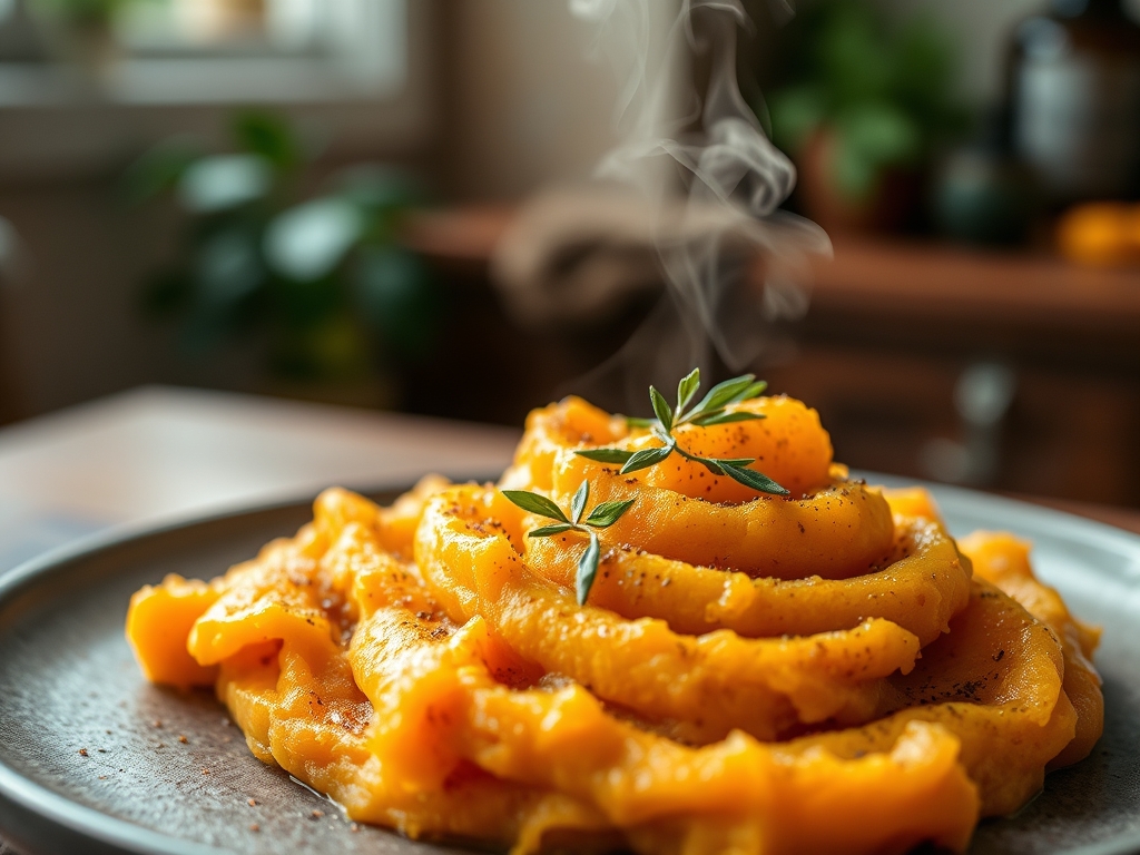 Freshly prepared mashed sweet potato recipes brown sugar