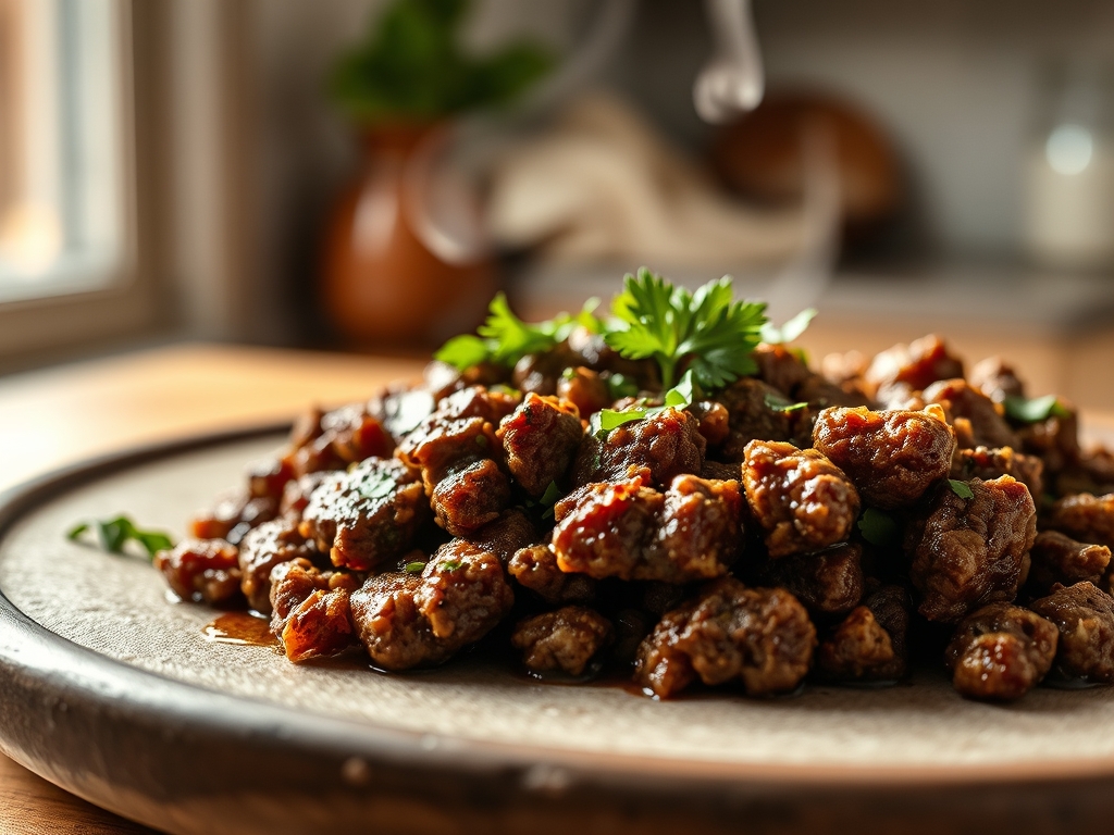 Freshly prepared middle eastern ground beef recipes
