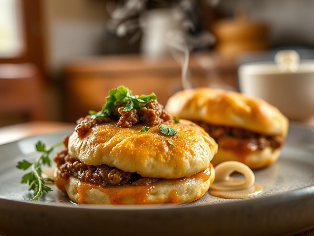 Freshly prepared pillsbury biscuits ground beef recipes