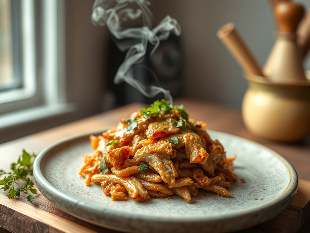 Freshly prepared pulled chicken recipes healthy