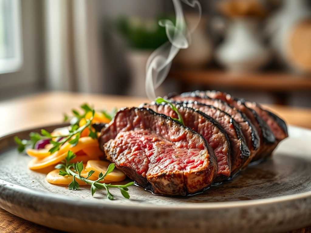 Freshly prepared roast sirloin beef recipes