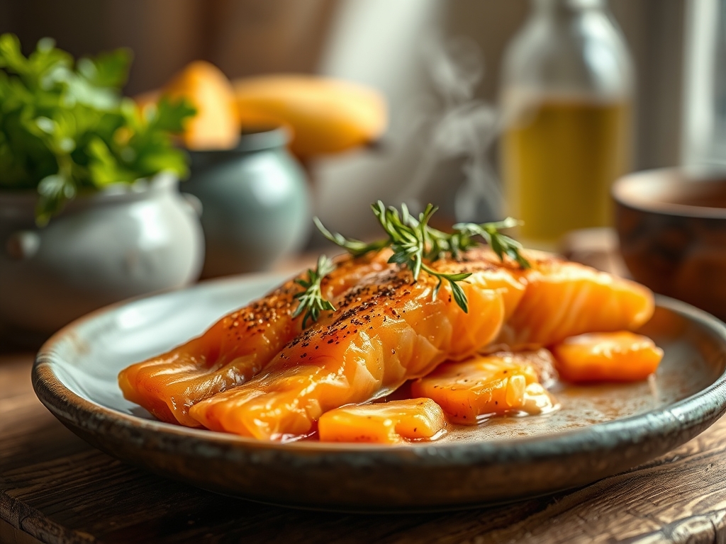 Freshly prepared smoked salmon recipes lunch