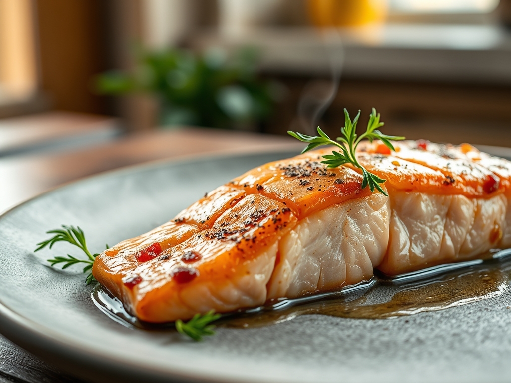Freshly prepared spring salmon recipes