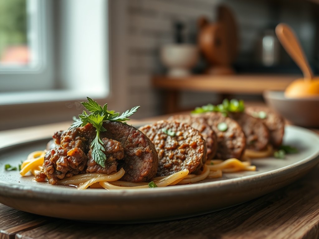 Freshly prepared stuffed ground beef recipes